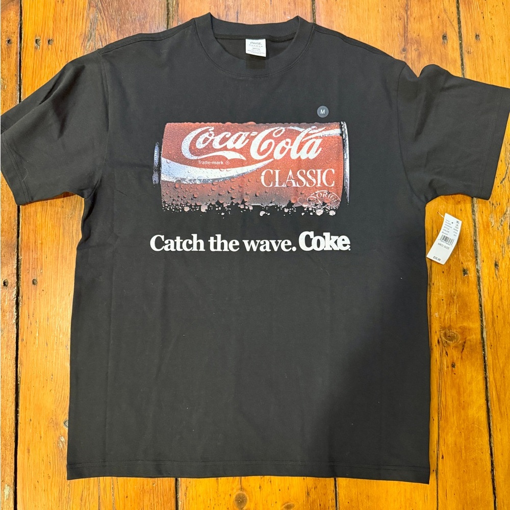 Coca Cola Classic Black T-Shirt for Men